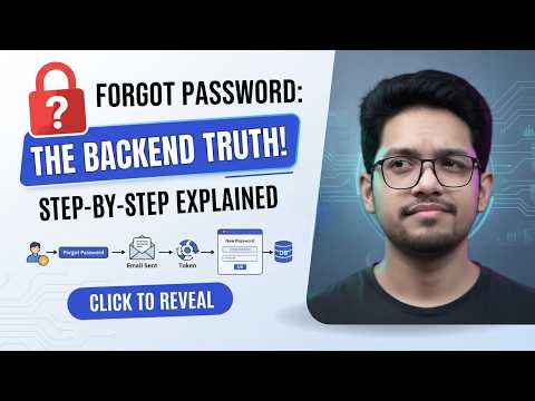 How Forgot Password Actually Works | Backend System Design Explained (Bangla)
