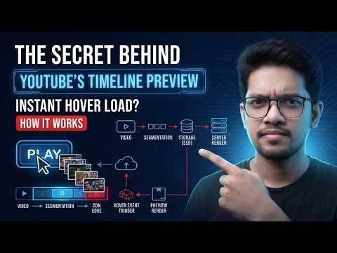 How YouTube's Timeline Preview Actually Works | Backend System Design (Bangla)