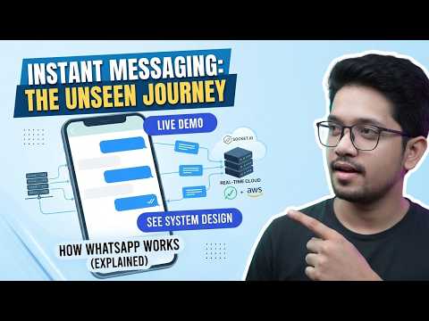 How Real-Time Chat Apps Actually Work | Backend System Design (Bangla)