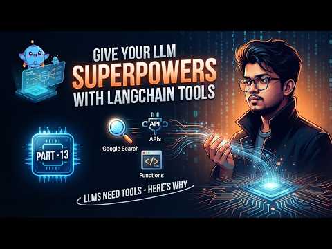 LangChain Tools Explained: How LLMs Use APIs, Search & Functions (Bangla)